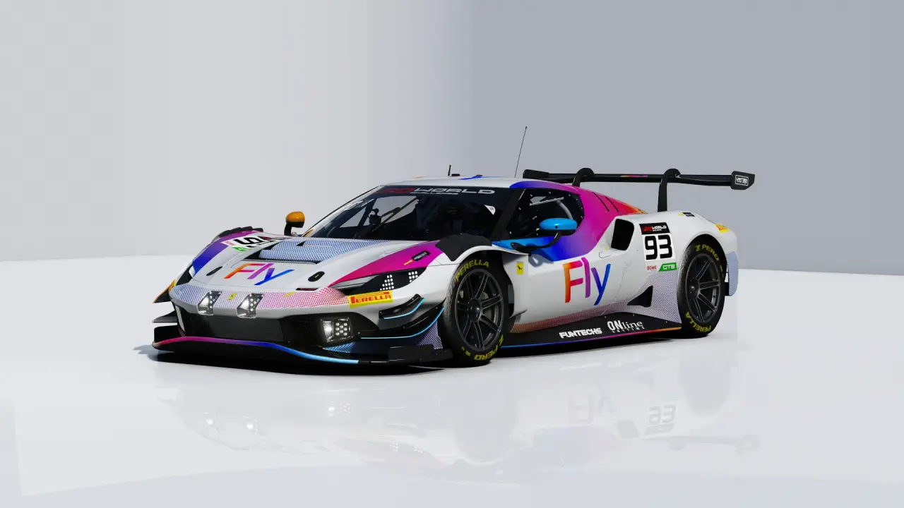 Ferrucci 926T GT3 - 3D racing simulator mod