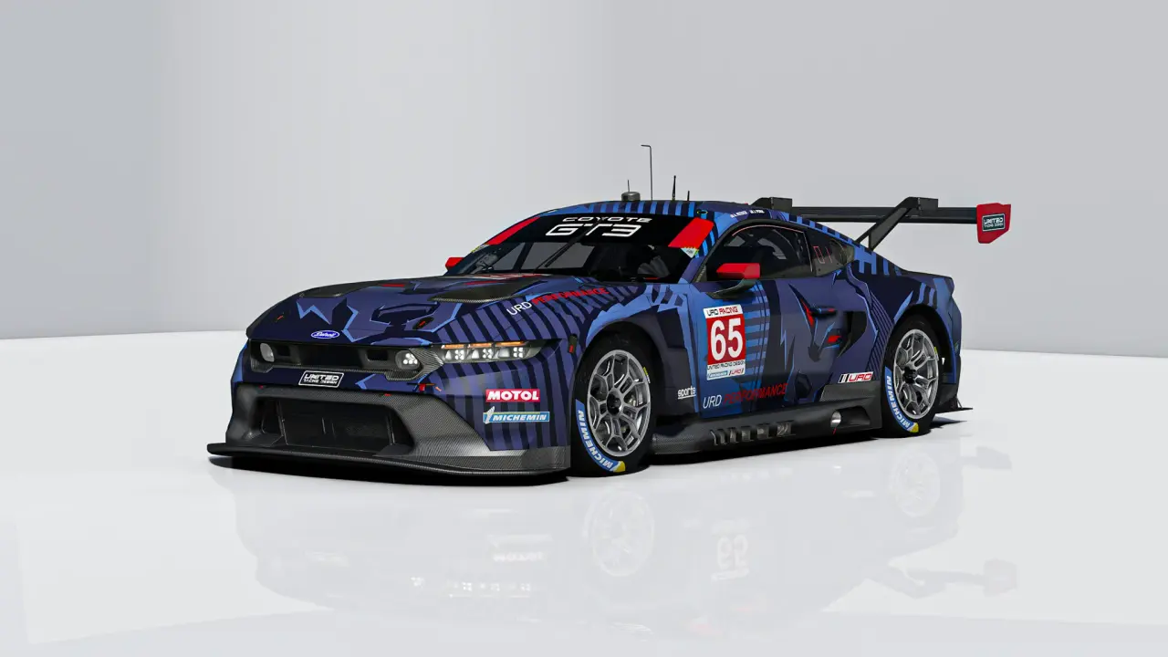 Detroit Coyote GT3 - 3D racing simulator mod