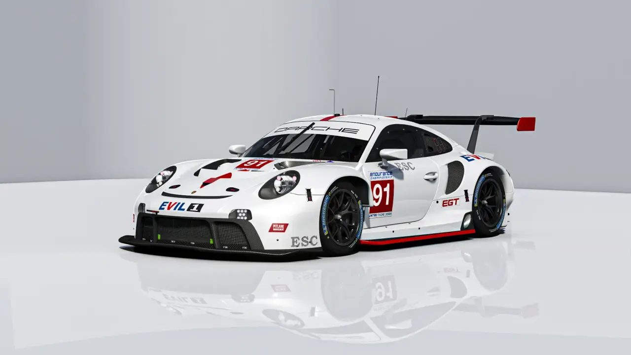 Darche 991.2 9SR-19 EGT - 3D racing simulator mod