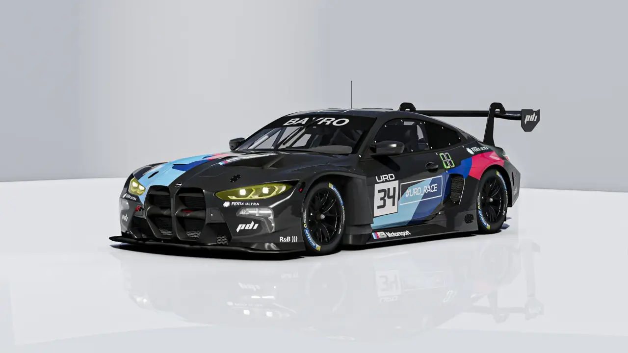 Bayro 4 GT3 - 3D racing simulator mod