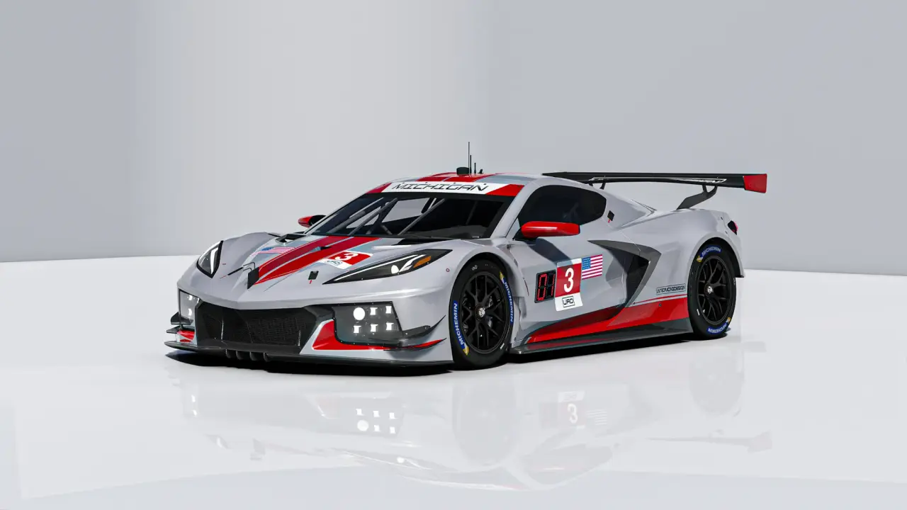 Michigan Clipper Z8R GTD - 3D racing simulator mod