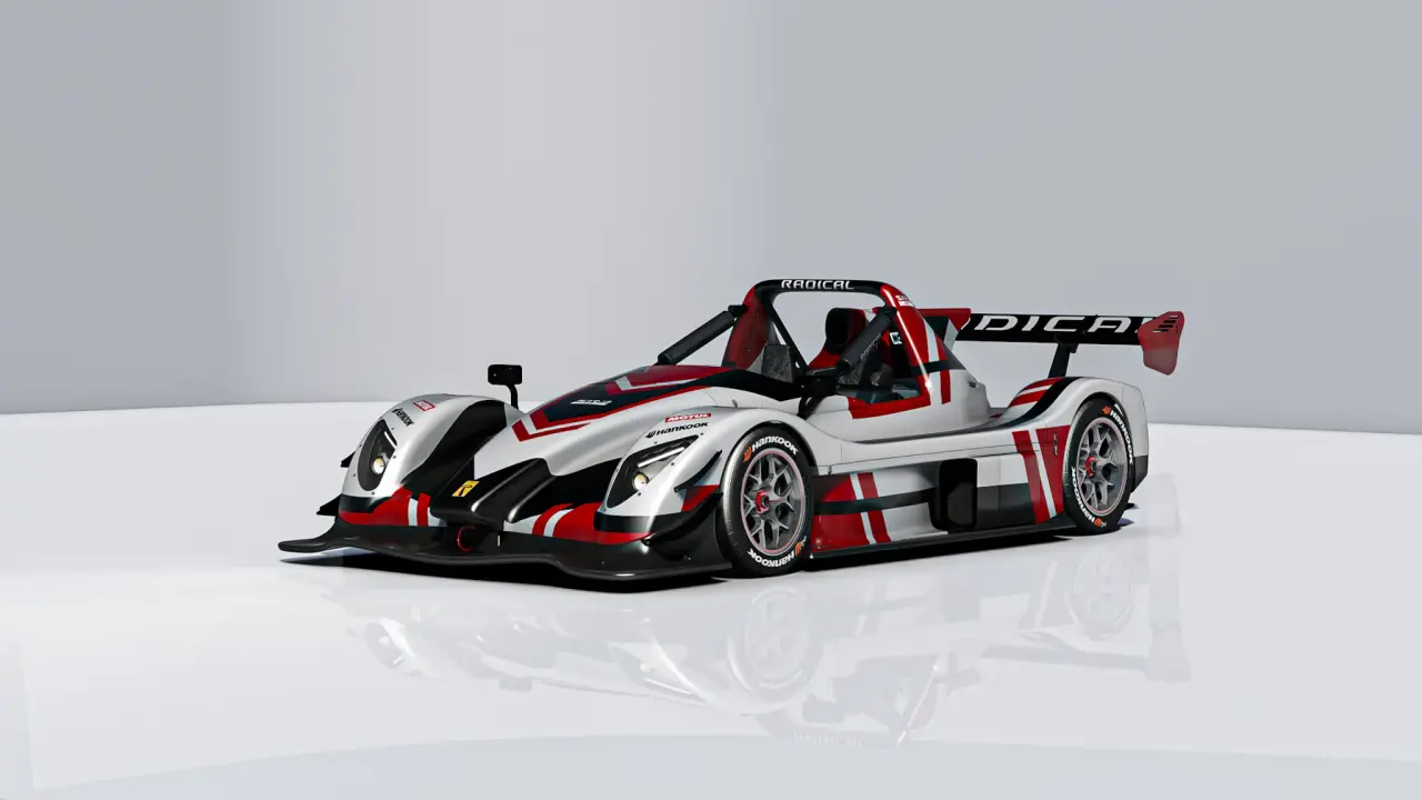 Radical SR3 XXR - 3D racing simulator mod