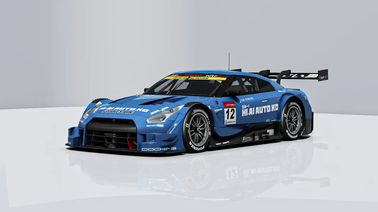 Shiro GT-R 16 JT5 - 3D racing simulator mod