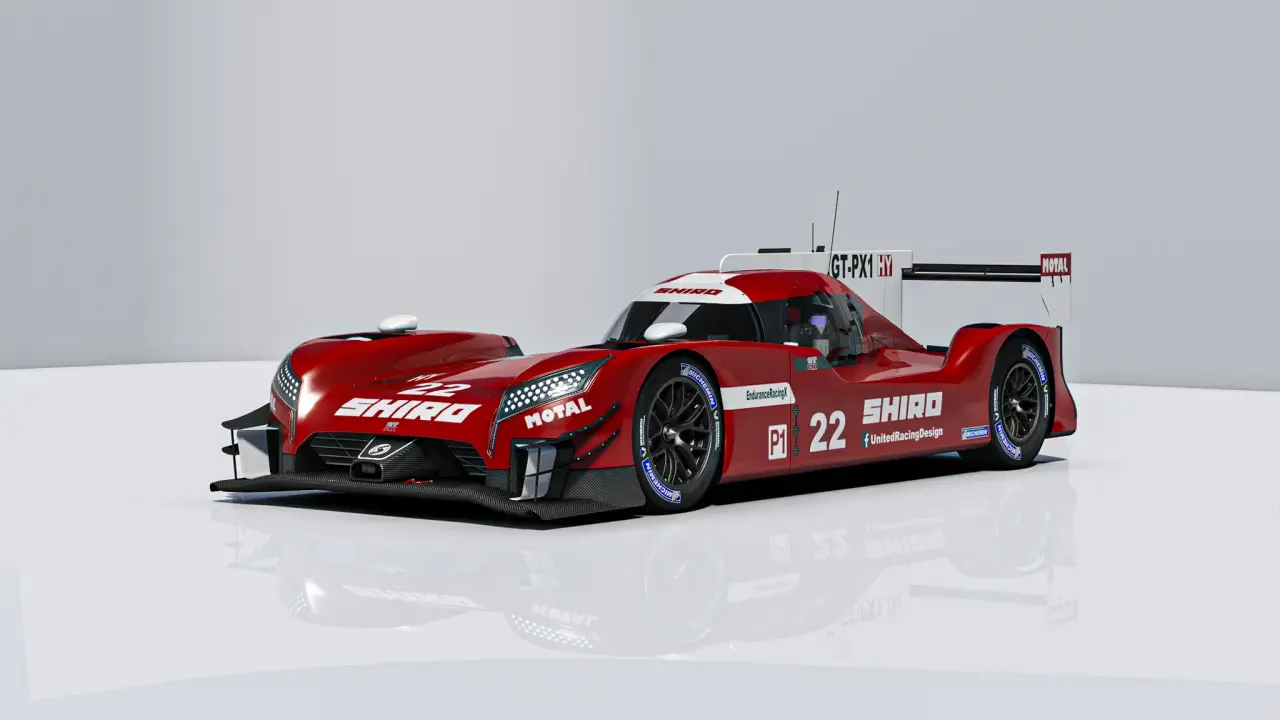 Shiro GT-R PX1 - 3D racing simulator mod