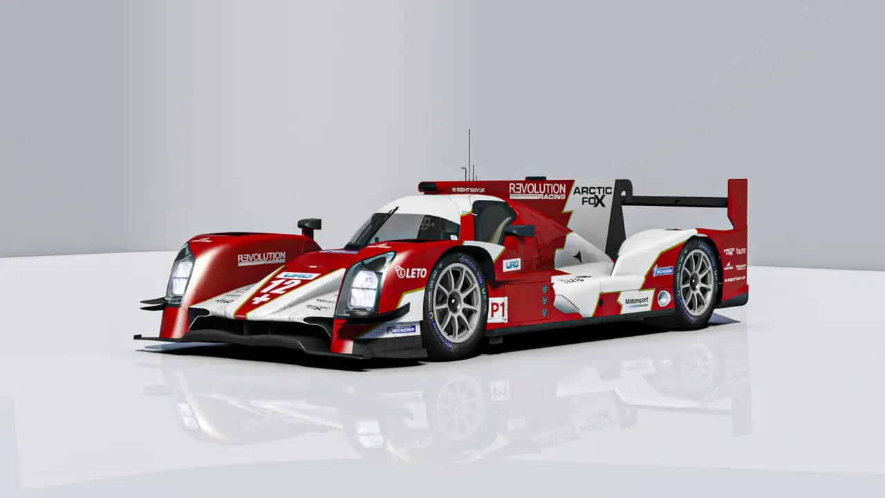 Revolution P-One - 3D racing simulator mod